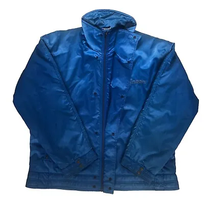 ELLESSE Vintage Jacket Full Zip Blue Size Large • $32