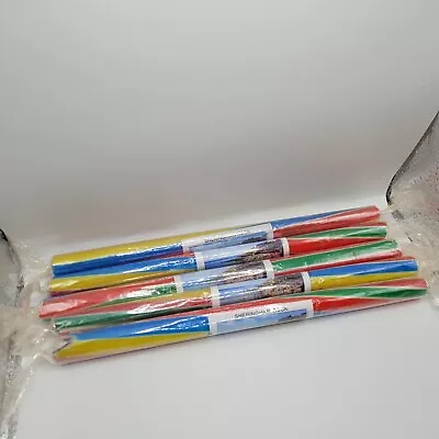 £5.95 • Buy QTY: 5x Medium Traditional Rainbow Fruit Seaside Rock Sticks - Made In Blackpool