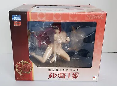 Megahouse PVC Model Queens Blade Rebellion Annelotte Figure Limited Edition New • $149.95