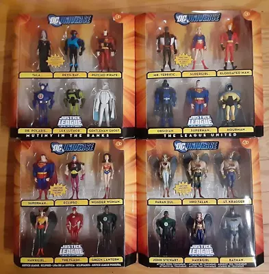 $229 • Buy 24 Figure Lot 4-box Sets DC Universe Justice League Unlimited Batman,Hawkgirl