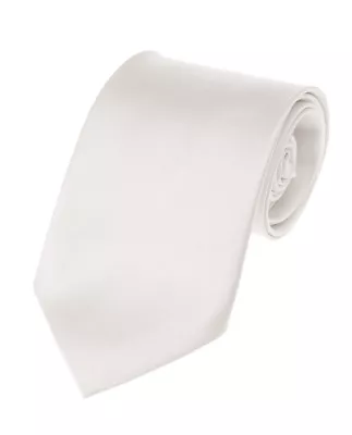 NEW! Manzini® Neckwear Men's Solid Color Extra Long XL Neck Tie! Various Colors! • $9.99