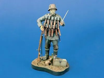 Verlinden 120mm (1/16) German Trench Raider W/Gas Mask Attaching Bayonet WWI 891 • $108.21