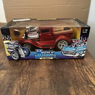 Muscle Machines Hotrod Too Cool 1929 1/18 Model A Truck Diecast • $50