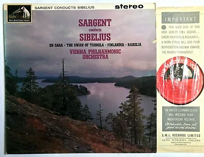 £7.98 • Buy ASD 541 SARGENT Conducts SIBELIUS / Vienna Philharmonic Vinyl LP Stereo S/C VG+