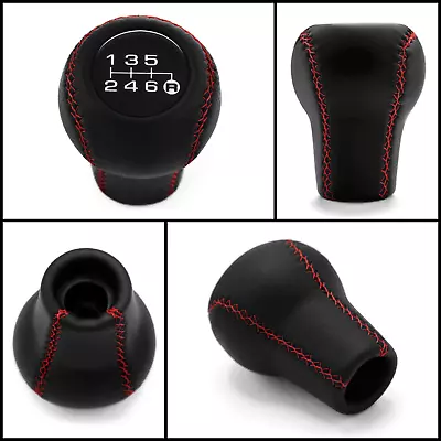 Shift Knob Red Stitch Z 350z 370z G35 G37 Skyline V35 Navara D40 Pathfinder R51 • $61