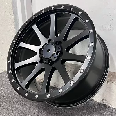 $1049.99 • Buy 20  Ipw 958 Satin Black Wheels Rims Fits Chevrolet Chevy Tahoe Ls Lt Z71