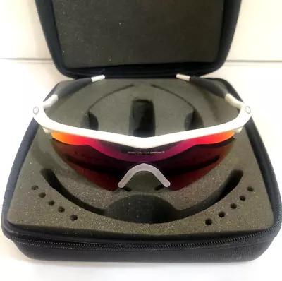 RARE OAKLEY PRO M FRAME SUNGLASSES Pearl Frames Grey Icons & Iridium Sweep Lens • $749.99