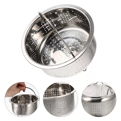  Steamer Basket For Pot Stainless Steel Steamer Asian Steamer Steamer Insert Pan • £11.63