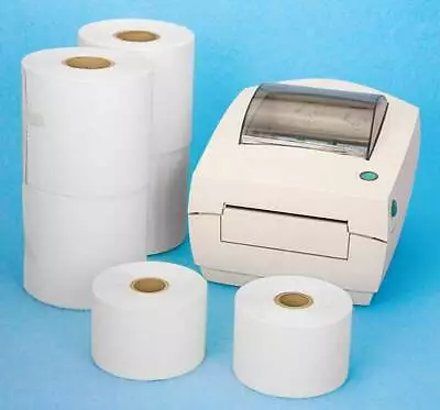 Zebra Eltron 2442 Thermal Label Printer 6 ROLLS LABELS POWER SUPPLY DRIVERS • $139