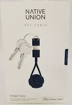 Native Union Key Cable Lightning To USB Charging Key Fob (Apple MFi Certified) • $10.07