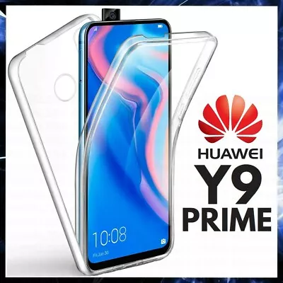 For HUAWEI Y9 PRIME 2019 360 CLEAR CASE FRONT AND BACK TPU SILICONE PHONE COVER • $9.76