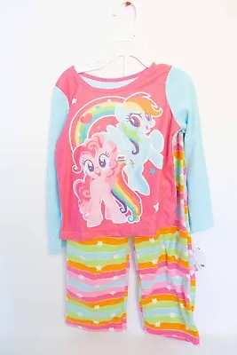 Girls My Little Pony Fleece Pajama 2 Piece Set $38 Size 810 • $15