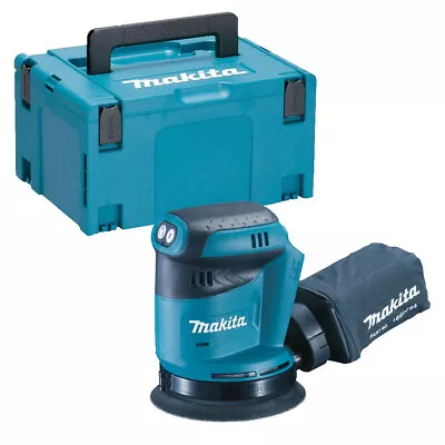 Makita DBO180Z 18V LXT Cordless Random Orbit Sander With Makpac Type 3 Case • £145