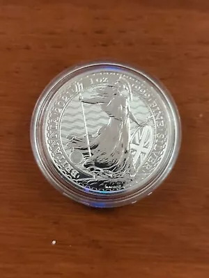 2021 1oz Silver BRITANNIA Coin In Capsule  • £32.50