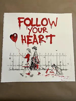 Mr. Brainwash I’m Yours Follow Your Heart Print Poster Valentine RARE MINT • $1899.99