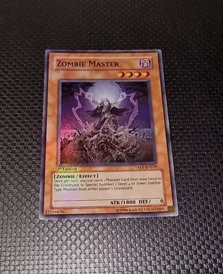 Zombie Master TAEV-EN039 1st Edition Super Rare Yu-Gi-Oh! TCG  • £3.99