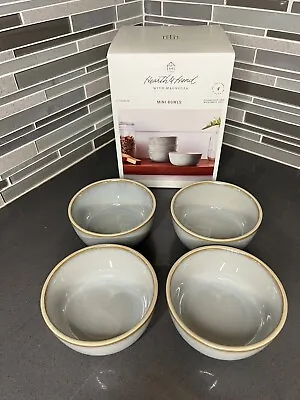 Green Stoneware Mini Dessert/Snack Bowls - Set Of 4 - Hearth And Hand Magnolia • £31.85