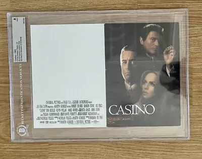 1995 Casino Movie World Premier Invitation Ticket (rare) 11/16/95 Deniro Bgs • $1000