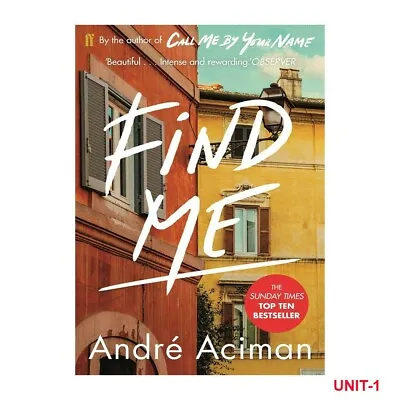 Find Me By André Aciman  Call Me By Your Name 9780571356508 Paperback NEW • $9