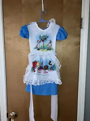 VTG Alice In Wonderland Kids Dress Used Very Good Condition And Quality • $35