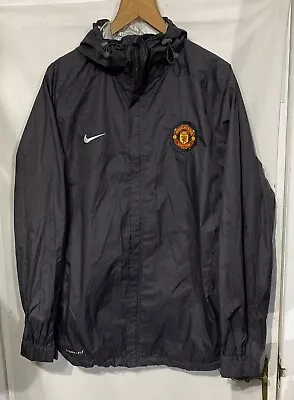 Nike Stormfit Manchester United Windbreaker Hooded  Jacket Size Xl • £79.90