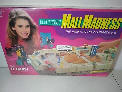 *NEW* Mall Madness By Milton Bradley 1989 **NEVER OPENED/SEALED** FREE S&H! • $1749