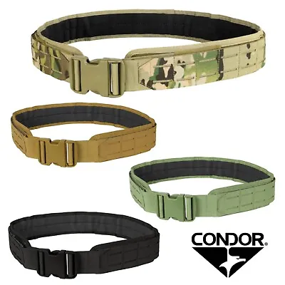 Condor 121174 Tactical LCS Laser Cut MOLLE PALS Modular Nylon Padded Battle Belt • $30.95