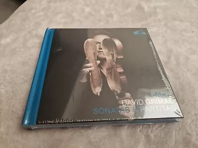 Johann Sebastian Bach Bach-Sonatas & Partitas David Grimal NEW SEALED Digibook • £11.98