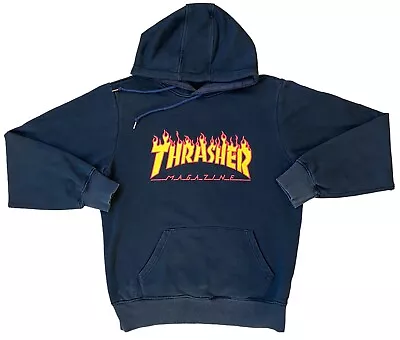 Vintage Y2K Thrasher Skateboarding Magazine Skate Hoodie  • $45