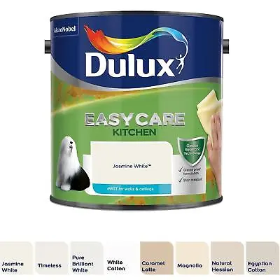 £30.99 • Buy Dulux Paint  Shades Of Cream Or White Easycare Kitchen Matt Emulsion 2.5 Litres