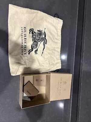 Burberry Empty Box And Dust Bag Authentic Still In Great Condition • $35