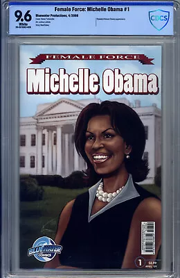 Female Force: Michelle Obama #1 CBCS 9.6 Tartamella LaBelle Barack Obama • $24.99