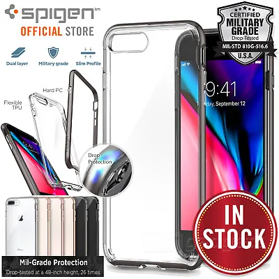 $19.99 • Buy Genuine SPIGEN Neo Hybrid Crystal 2 Cover For Apple IPhone 8 Plus / 7 Plus Case