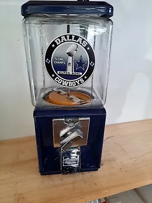 $55 • Buy Dallas Cowboys Northwestern 60 Candy Peanut Machine Vintage