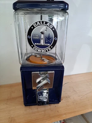 $55 • Buy Dallas Cowboys Northwestern 60 Candy Peanut Machine Vintage
