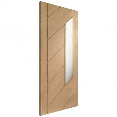 Oak Monza Obscure/Frosted Glazed Internal Doors 35mm • £149.99