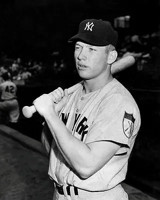 Mickey Mantle Photo 8x10 - 1951 New York Yankees Rookie #2 HOF MLB • $7.95