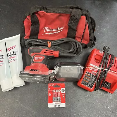 Milwaukee 6033-21 1/4  Sheet Palm Sander - Red • $55