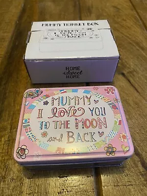 Mummy I Love You To The Moon And Back Trinket Box Mother’s Day Gift. • £6