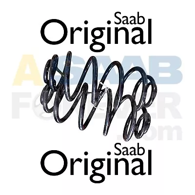 Saab 9-3 Rear Coil Spring Pair 2003-2011 Sedan 4d New Genuine Oem 12756718 • $199.99