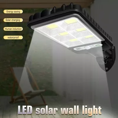 1000000LM LED Solar Motion Sensor Light Bright Garden Outdoor Street Wall Lamp • $9.89