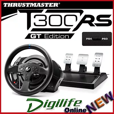 $680 • Buy Thrustmaster T300 RS GT Edition Force Feedback Racing Wheel For PC, PS5 & PS4