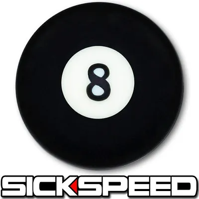 Black 8 Ball Shift Knob For Manual Short Throw Gear Shifter Selector Un2 Kit K41 • $17.88