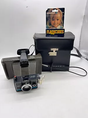 Polaroid Colorpack II Land Camera With Case And Flash Cubes - Vintage • $29.95