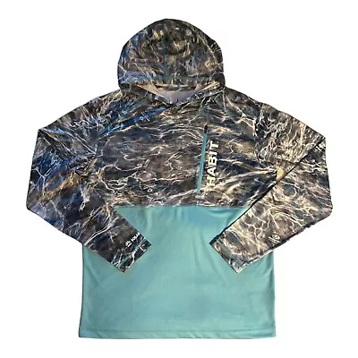 Habit Men's Gullhead Beach Hooded Performance Layer Long Sleeve Shirt • $20.99