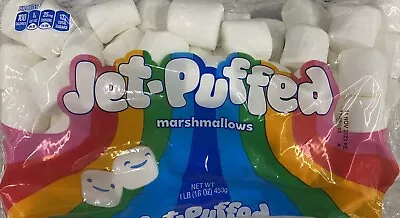 Jet Puffed KRAFT Jet-Puffed JUMBO Marshmallows 16 Oz Bag - 1 Lb - FREE SHIP NEW • $16.99