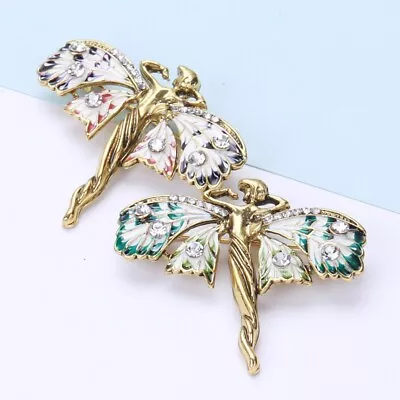 2-piece Vintage Fairy Beetle Shawl Pin Brooch Jewelry  Perfect Gift For Womenn • $10.33