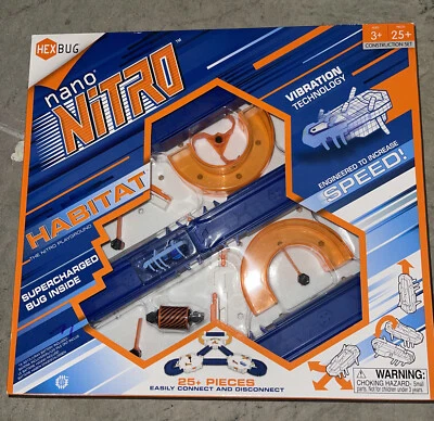 $11.99 • Buy HEXBUG NANO NITRO HABITAT PLAYSET - BRAND NEW - (Super Charged Bug Included)