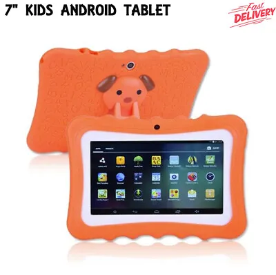 $69.90 • Buy 7  Kids Children Tablet Android 4.4 WIFI Camera Learning 8GB Flash Support OTG