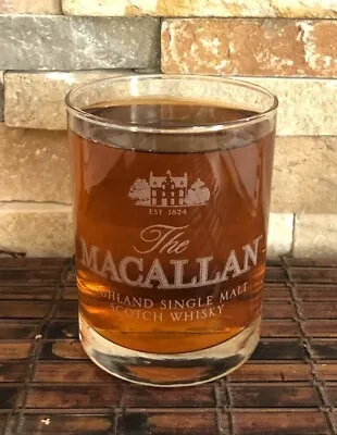 THE MACALLAN Collectible Whiskey Glass 8 Oz • $21.95